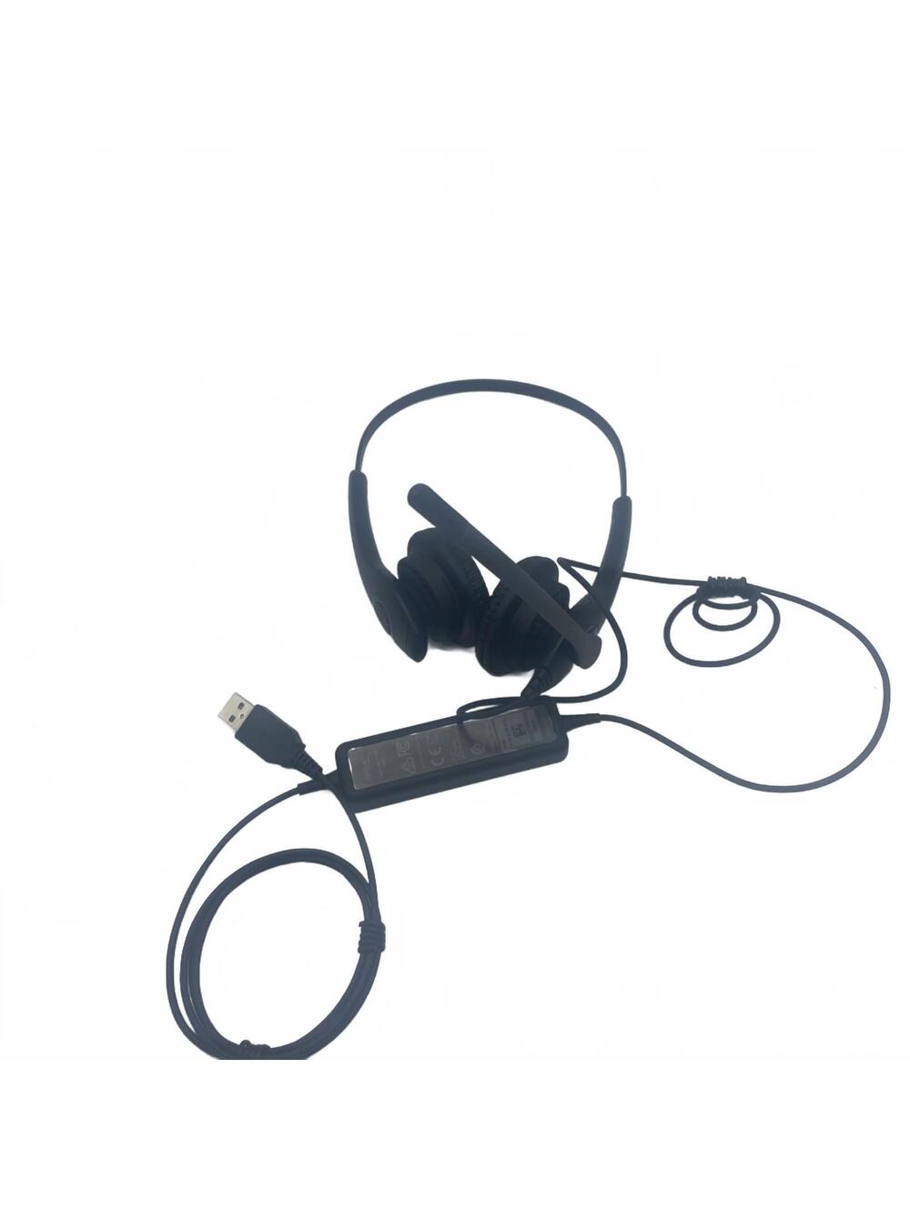 Jabra BiZ 1100 Duo USB OVER-The-Head PC Headset 1159-0159-EDU HSC027